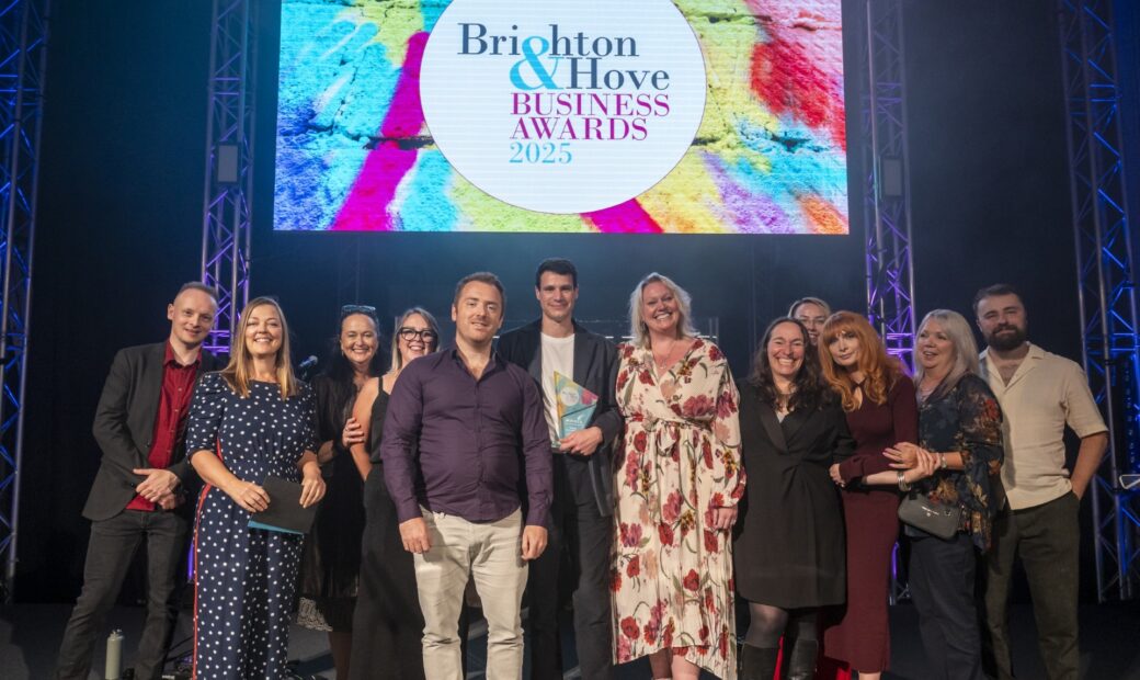 Clarity wins Gamechanger of the Year and Employer of the Year at the Brighton and Hove Business Awards.