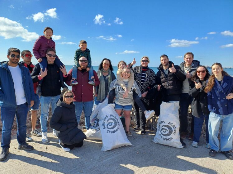 Clarity Cares beach clean
