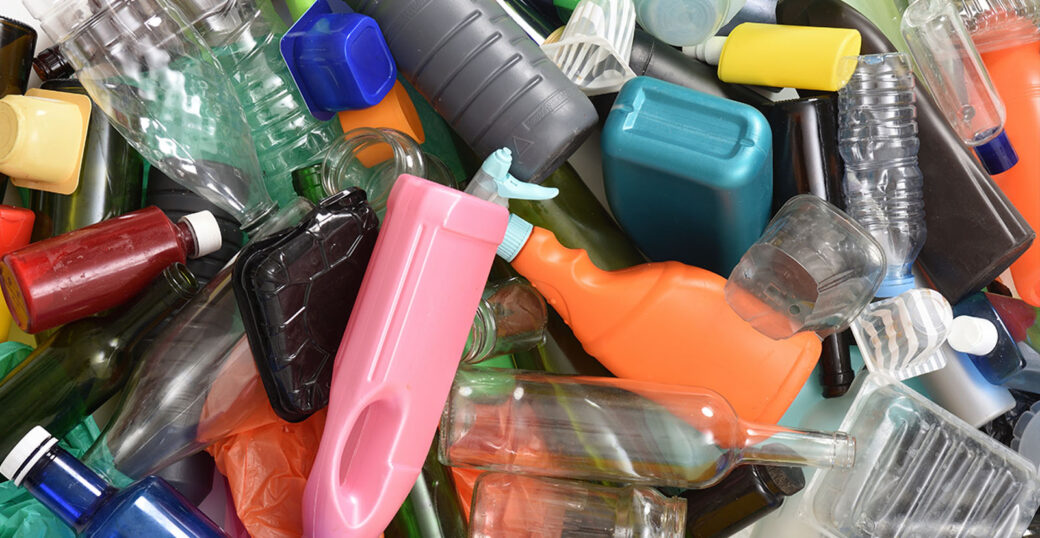 Mixed recycling illustrating the appointment of UK Packaging PRO