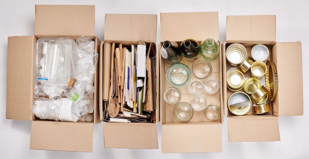 Mixed recycling representing PRN reform.