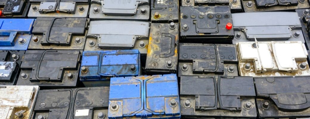 Used lead acid batteries