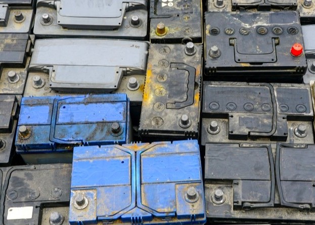 Used lead acid batteries